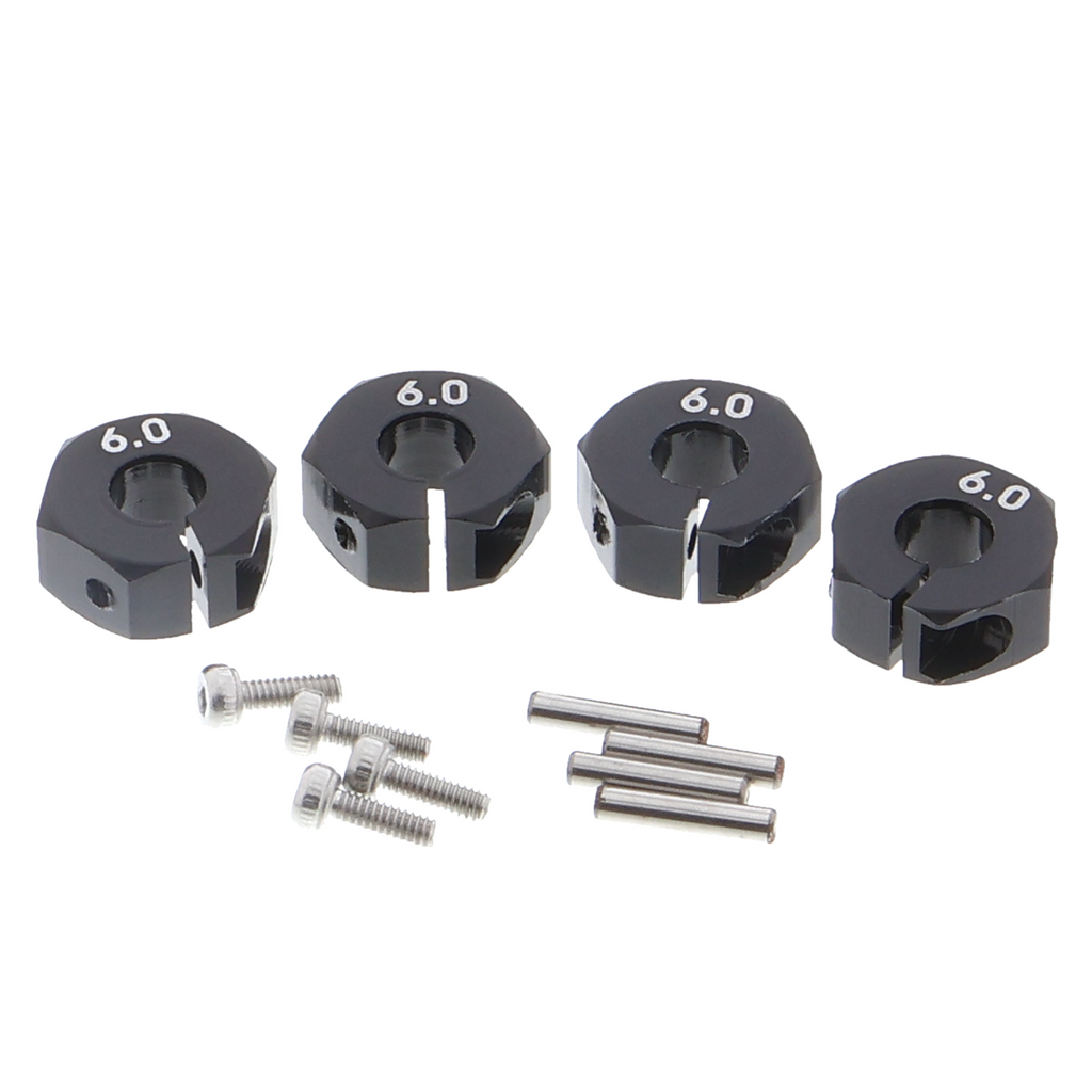 Master-Sechskant Radnabe - Set für RC-Fahrzeuge, 1/10 Maßstab, 4Stk. - F23110078 - Funduino
