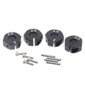 Master-Sechskant Radnabe - Set für RC-Fahrzeuge, 1/10 Maßstab, 4Stk. - F23110078 - Funduino