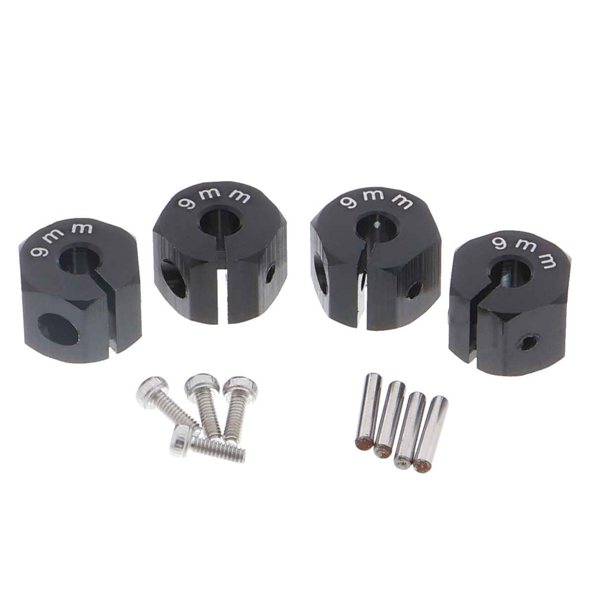 Master-Sechskant Radnabe - Set für RC-Fahrzeuge, 1/10 Maßstab, 4Stk. - F23110081 - Funduino