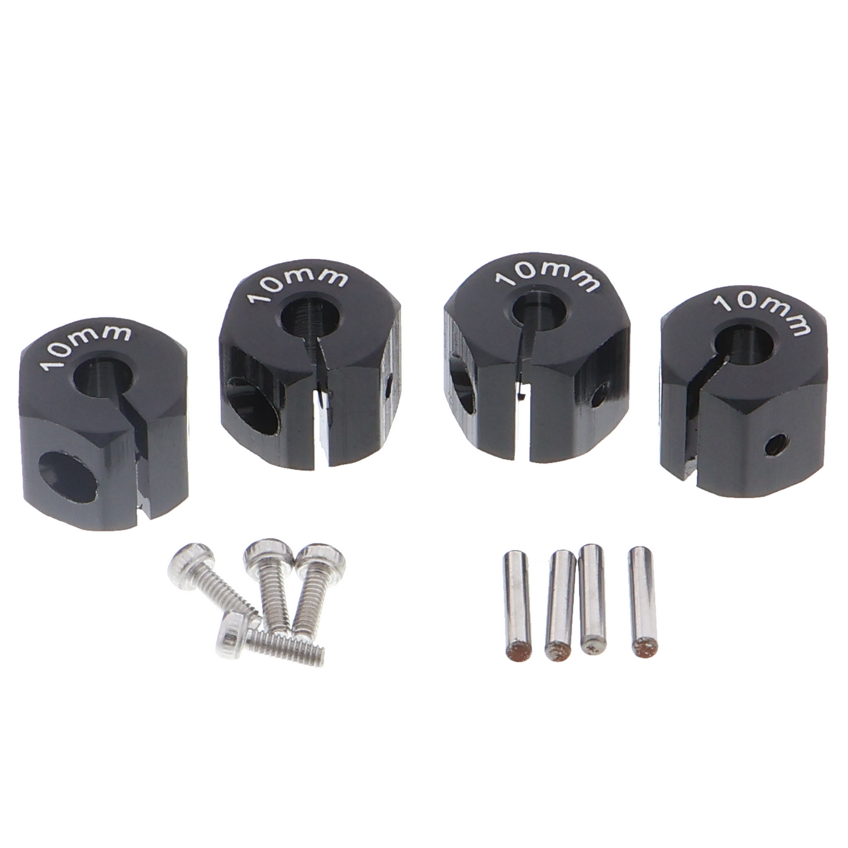 Moyeu de roue hexagonal Master - Set pour véhicules RC, échelle 1/10, 4 pièces