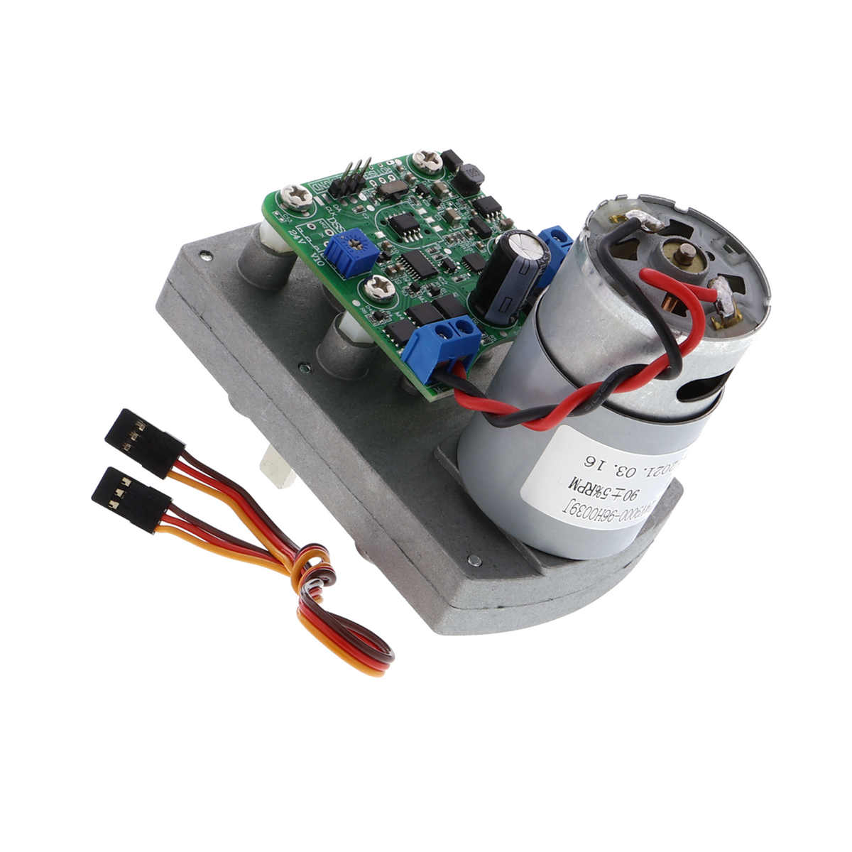 Servo motor 12-24 V - high torque, angle or rotation, 120-380 kg