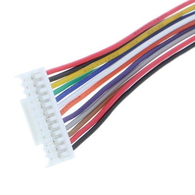 JST GH Steckkabel 1,25 mm - 150 mm, 28 AWG, 2- bis 12-polig