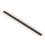Master-stiftlijst / pinlijst 2.54 mm, 40 pinnen, haaks