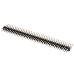 Master-stiftlijst / pinlijst 2.54 mm, 40 pinnen, haaks