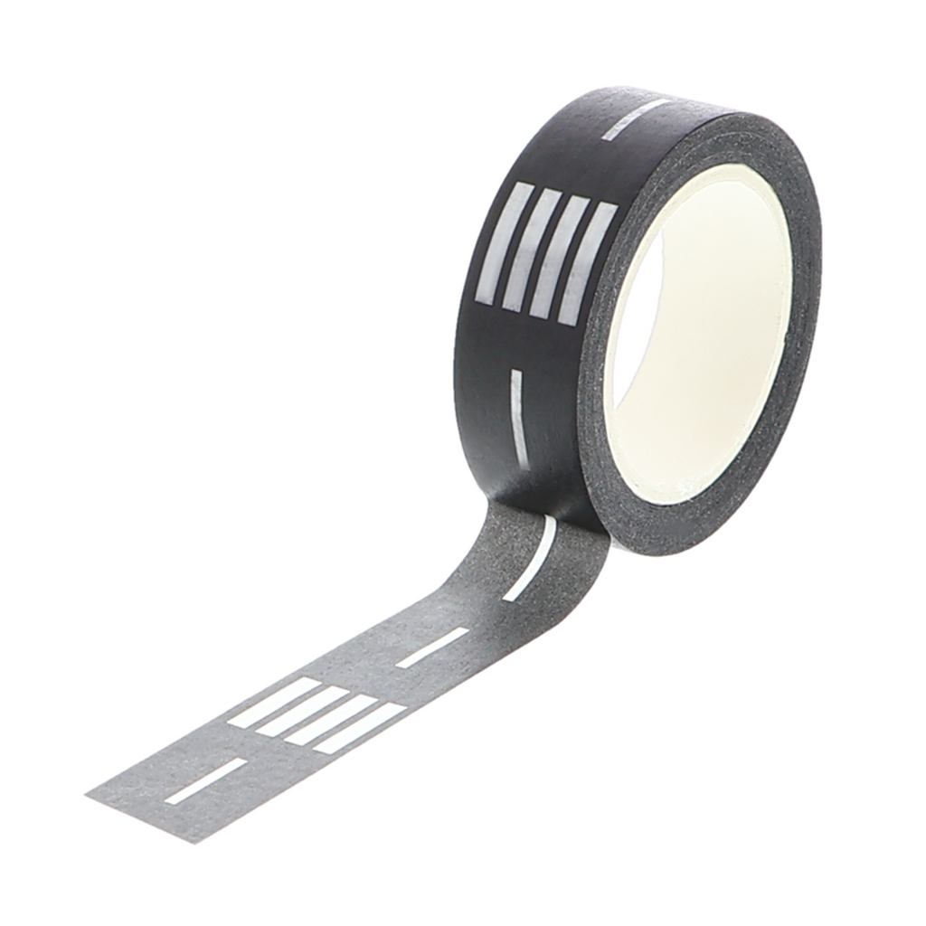 Master-Straßenaufkleber / Fahrbahn Klebeband / Eisenbahnschienenklebeband - 1.5cm, 10m - F23106342 - Funduino