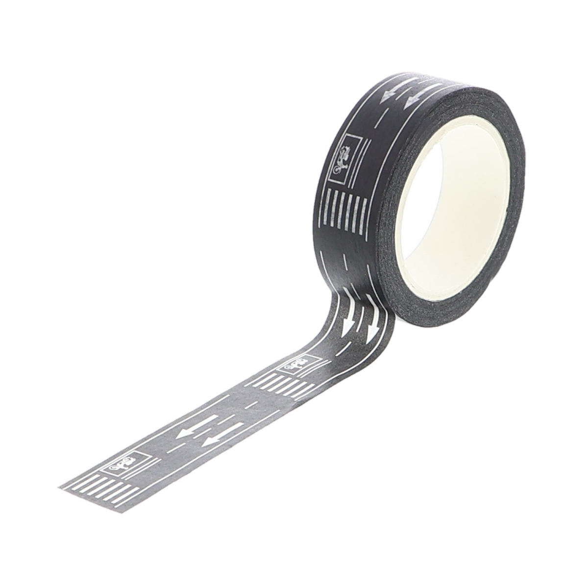 Master-Straßenaufkleber / Fahrbahn Klebeband / Eisenbahnschienenklebeband - 1.5cm, 10m - F23106349 - Funduino