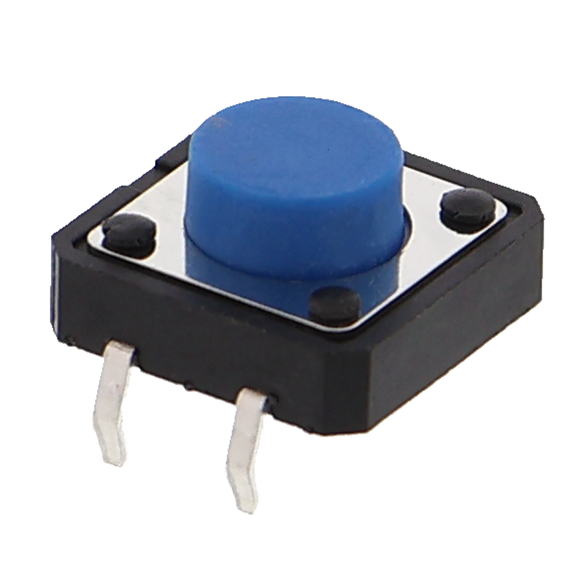 Drucktaster 12 x 12 mm - farbiger Knopf, 24 V / 50 mA, verschiedene Farben