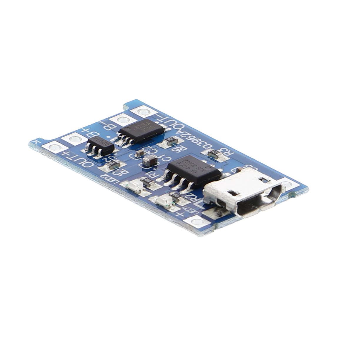 TP4056 Laderegler 18650 - Micro-USB, 5 V / 1 A, 2 Ausführungen