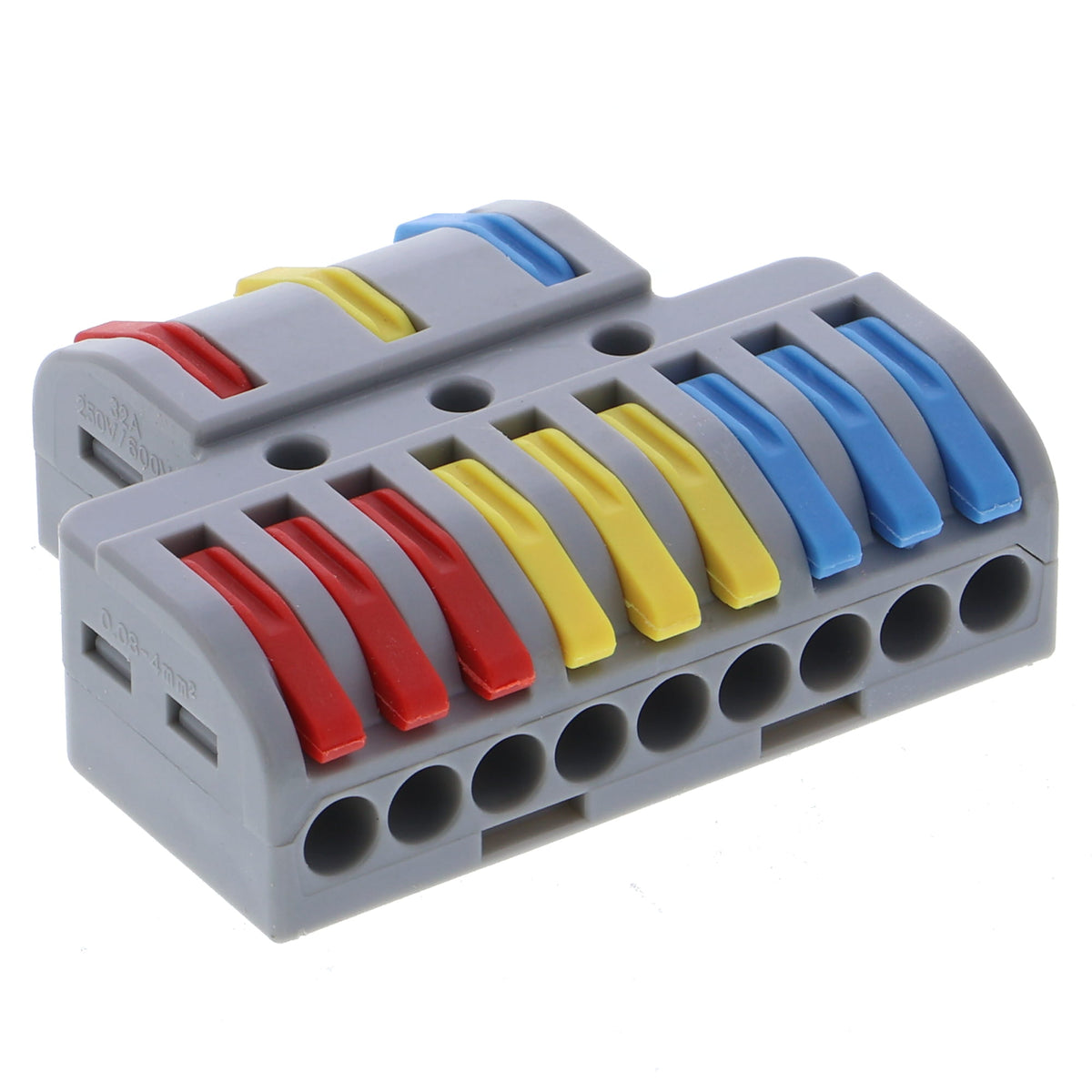 Master-Universal Kabelverbinder, Klemmverbinder, Splitter - PCT-SPL Verbinder mit Hebel - F23107166.1 - Funduino