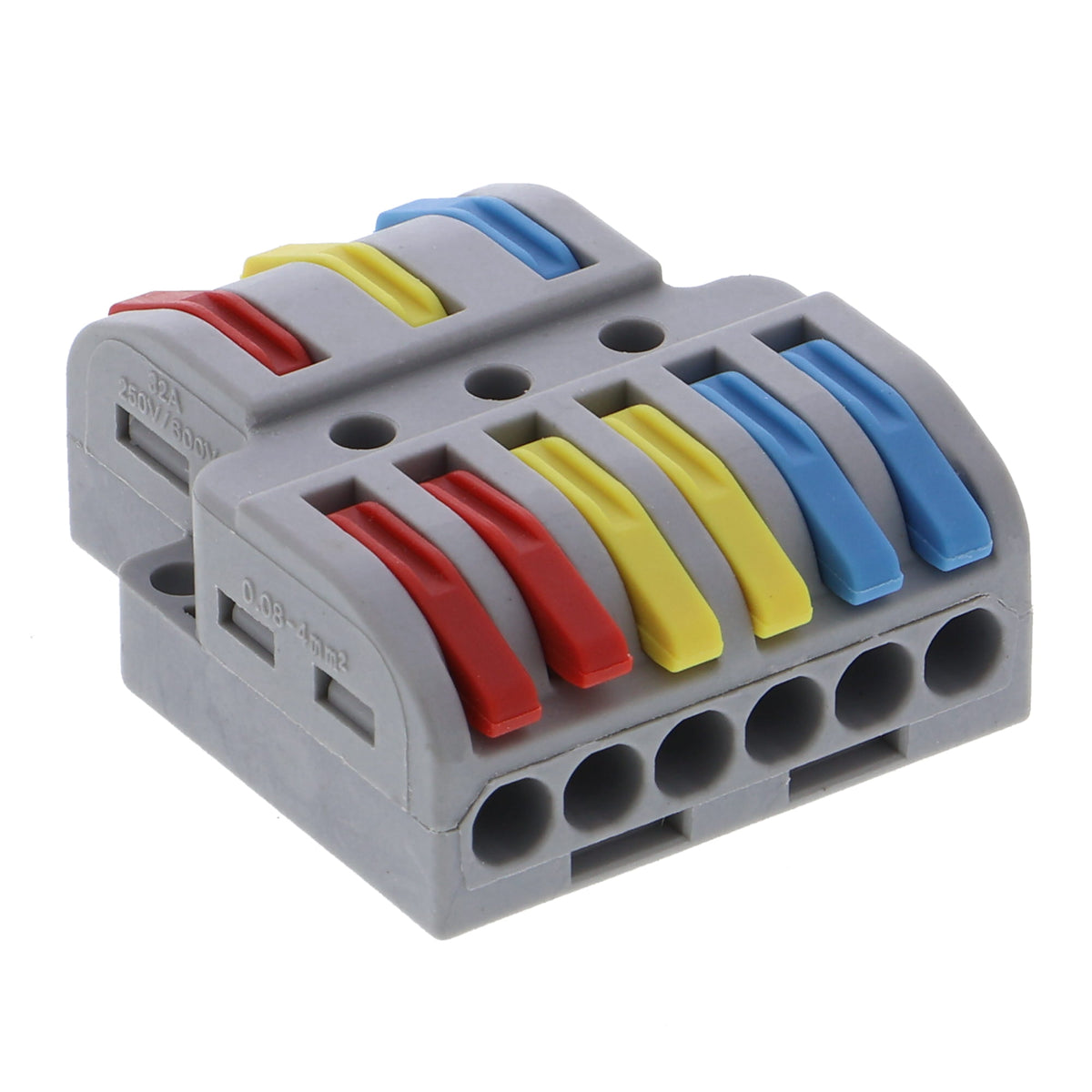 Master-Universal Kabelverbinder, Klemmverbinder, Splitter - PCT-SPL Verbinder mit Hebel - F23107166 - Funduino