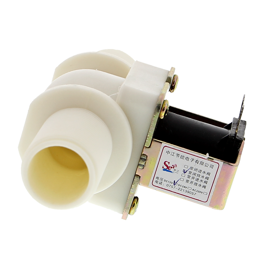 Válvula Master para agua de 3/4 pulgadas, 12V, 350mA