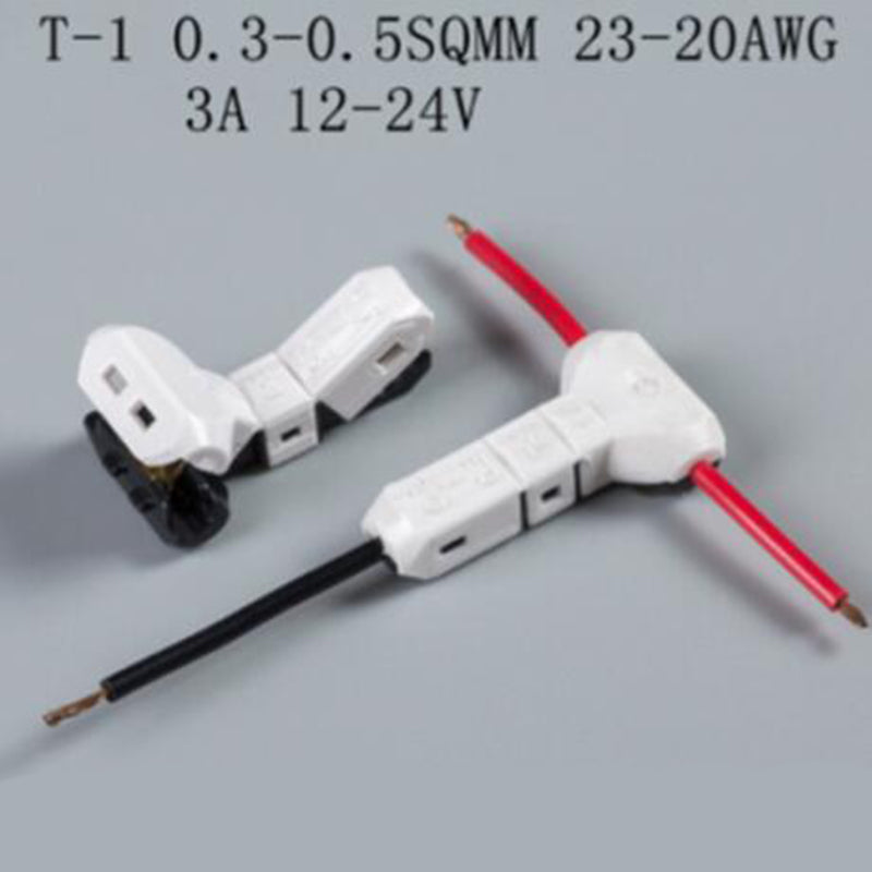 T-shaped connection terminal - power tap, 10 pieces, various versions