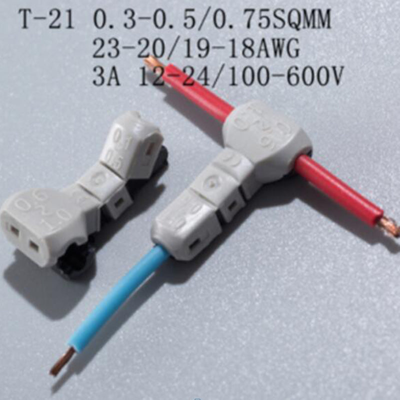 T-shaped connection terminal - power tap, 10 pieces, various versions