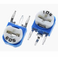 Potenciómetro de ajuste vertical Master, THT, resistencia ajustable