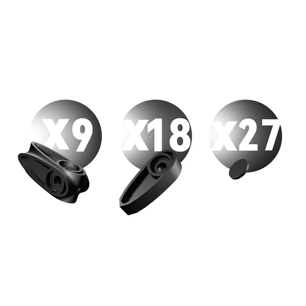 Windsible Nozzle Expansion Kit - Düsenset für Nebeleffekte, verschiedene Maßstäbe