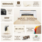 Master-XTool P2S cortadora láser de CO2 de sobremesa de 55W