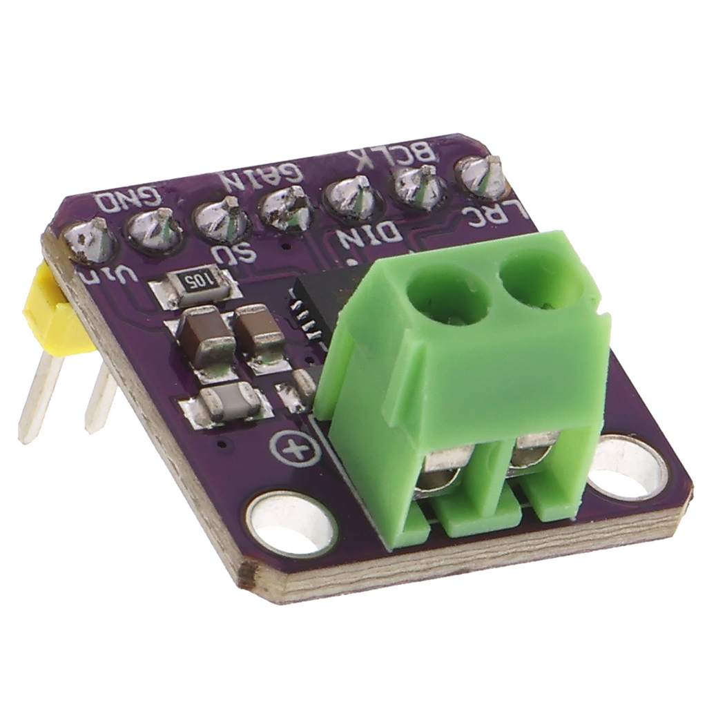Módulo amplificador de audio MAX98357 Clase D - compatible con ESP32, Raspberry Pi