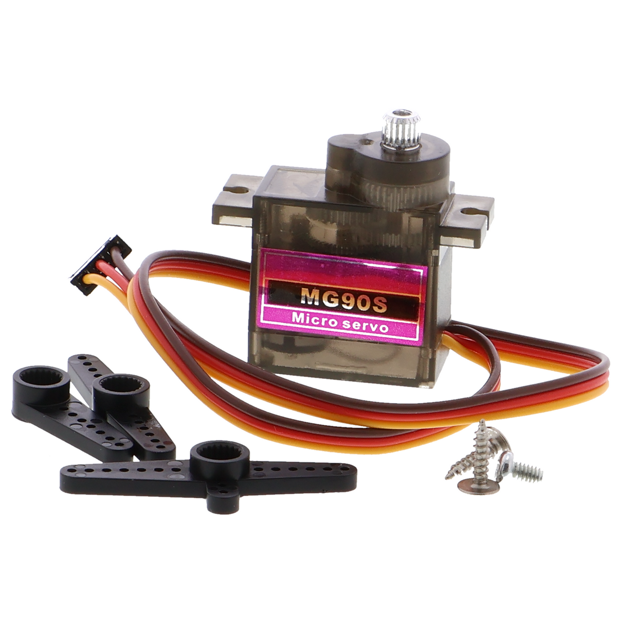 MG90S Micro Servo - Metallgetriebe, 2 kg·cm, 4,8-6 V