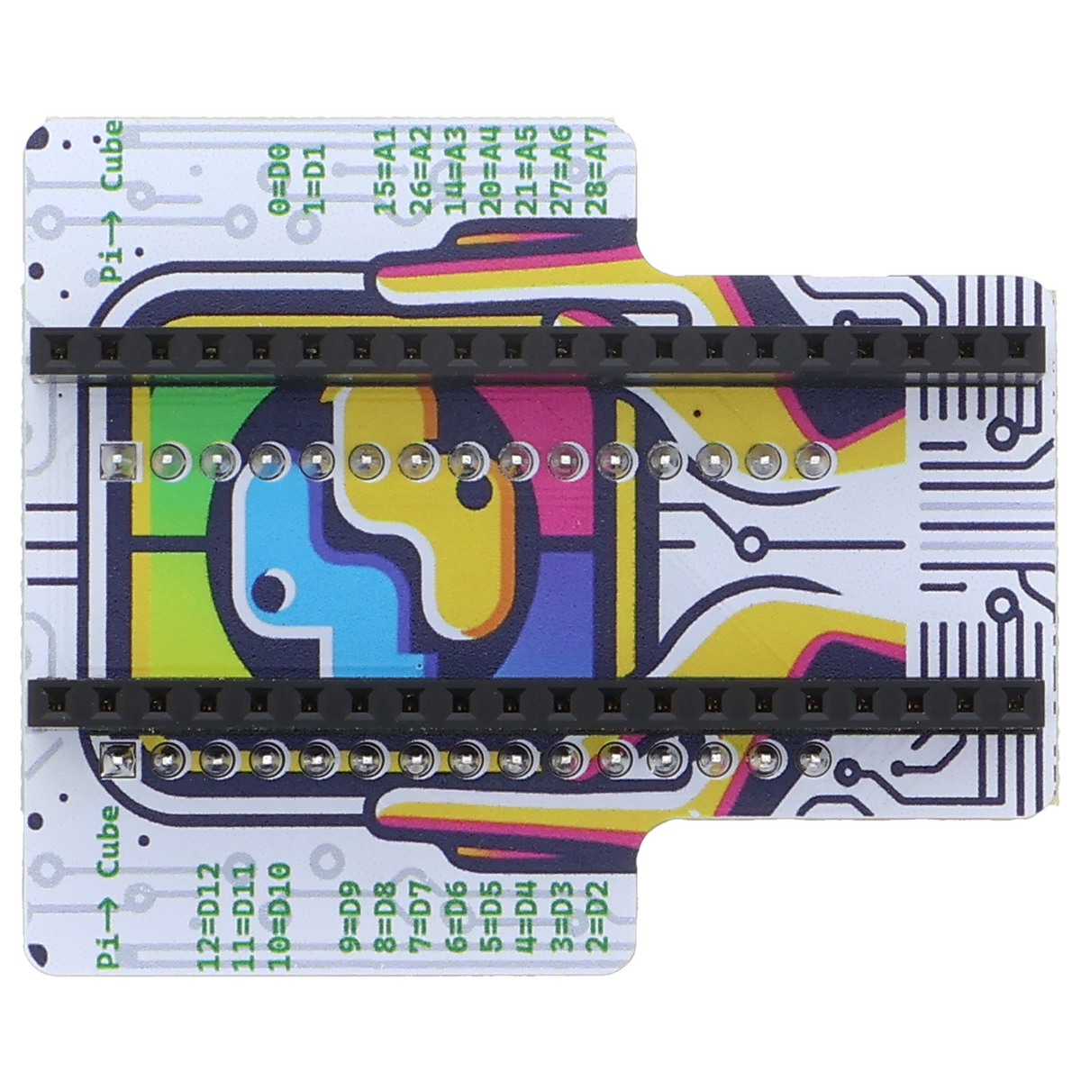 Funduino Cube Adapterplatine - für Raspberry Pi Pico
