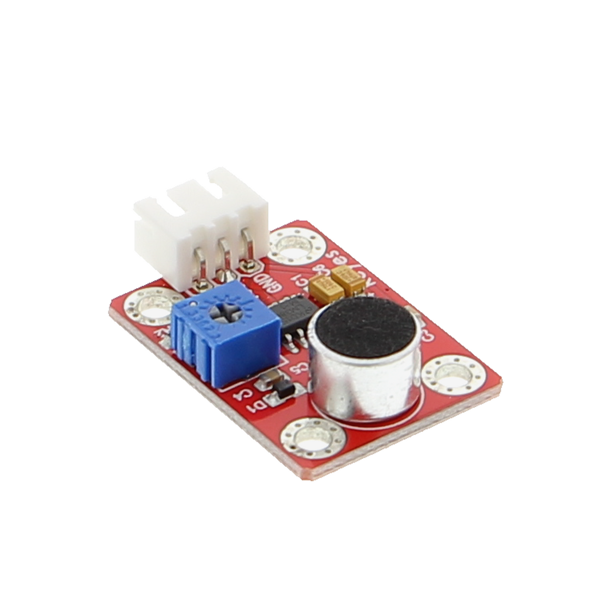 Micrófono, módulo de detección de sonido - con conector hembra XH2.54 3P