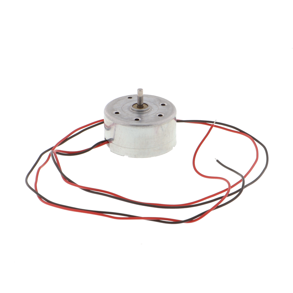 Micromoteur / moteur solaire / moteur électrique RF300CA 3V - 6V, câble de 38cm