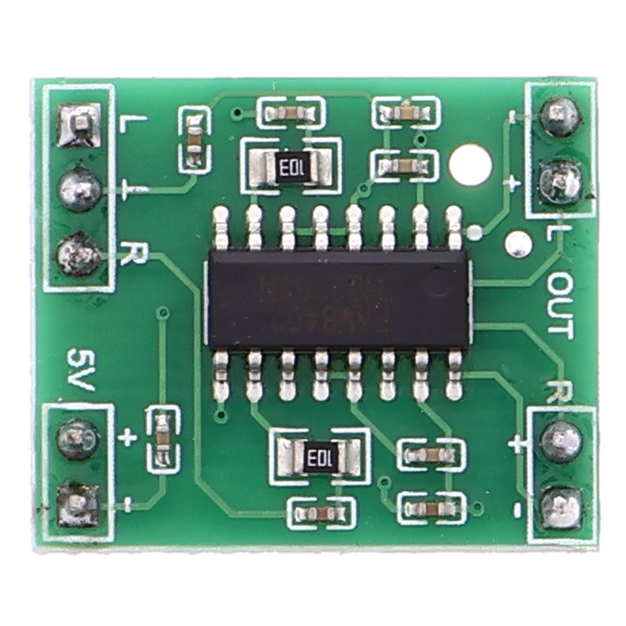 PAM8403 Audioverstärker - 2x 3 W Stereo, 2,5-5 V