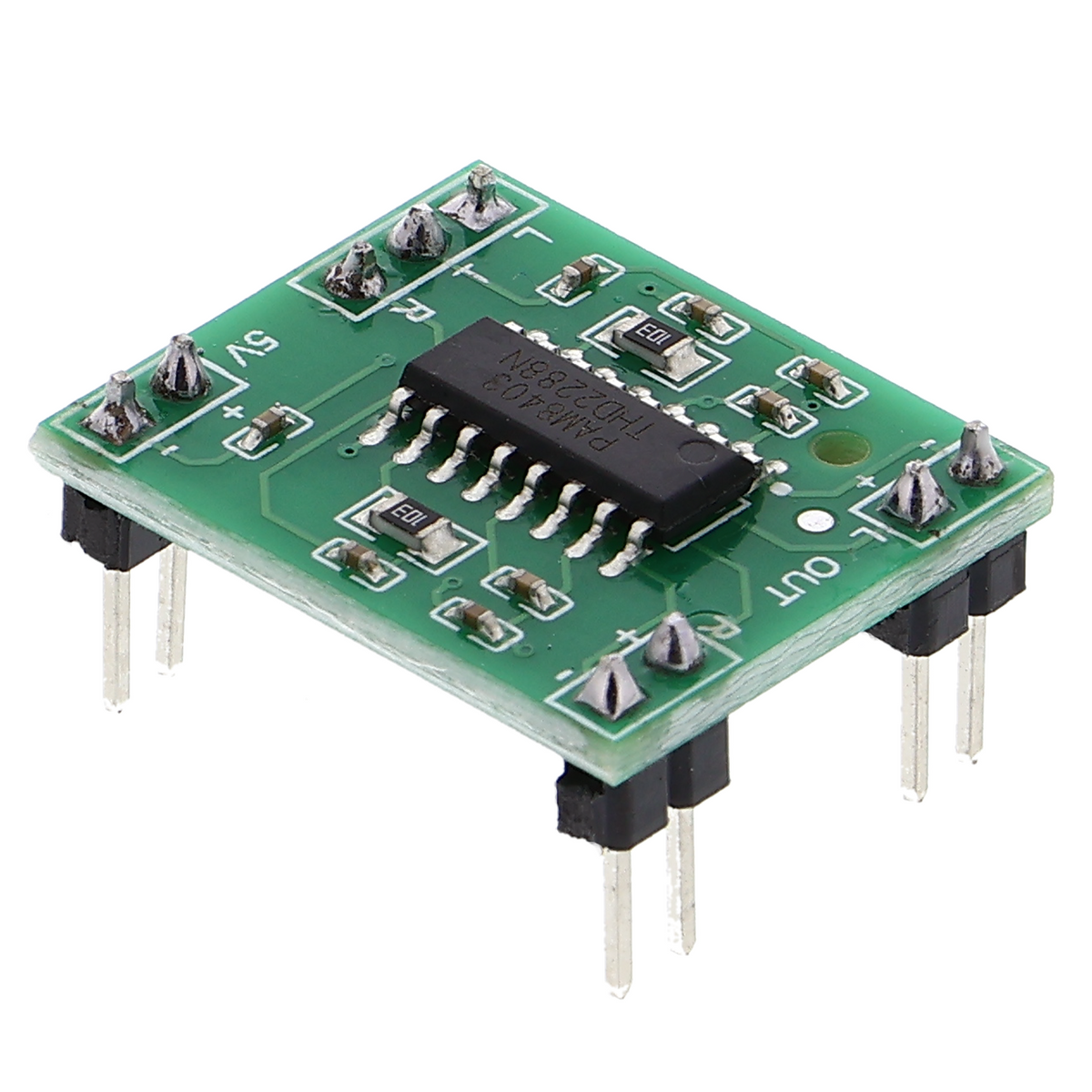 Mini amplificatore audio PAM8403 - 2x 3W, 2,5V - 5V
