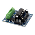 Controlador de motores MINI-L293D / 1 motor paso a paso o 2 motores de CC