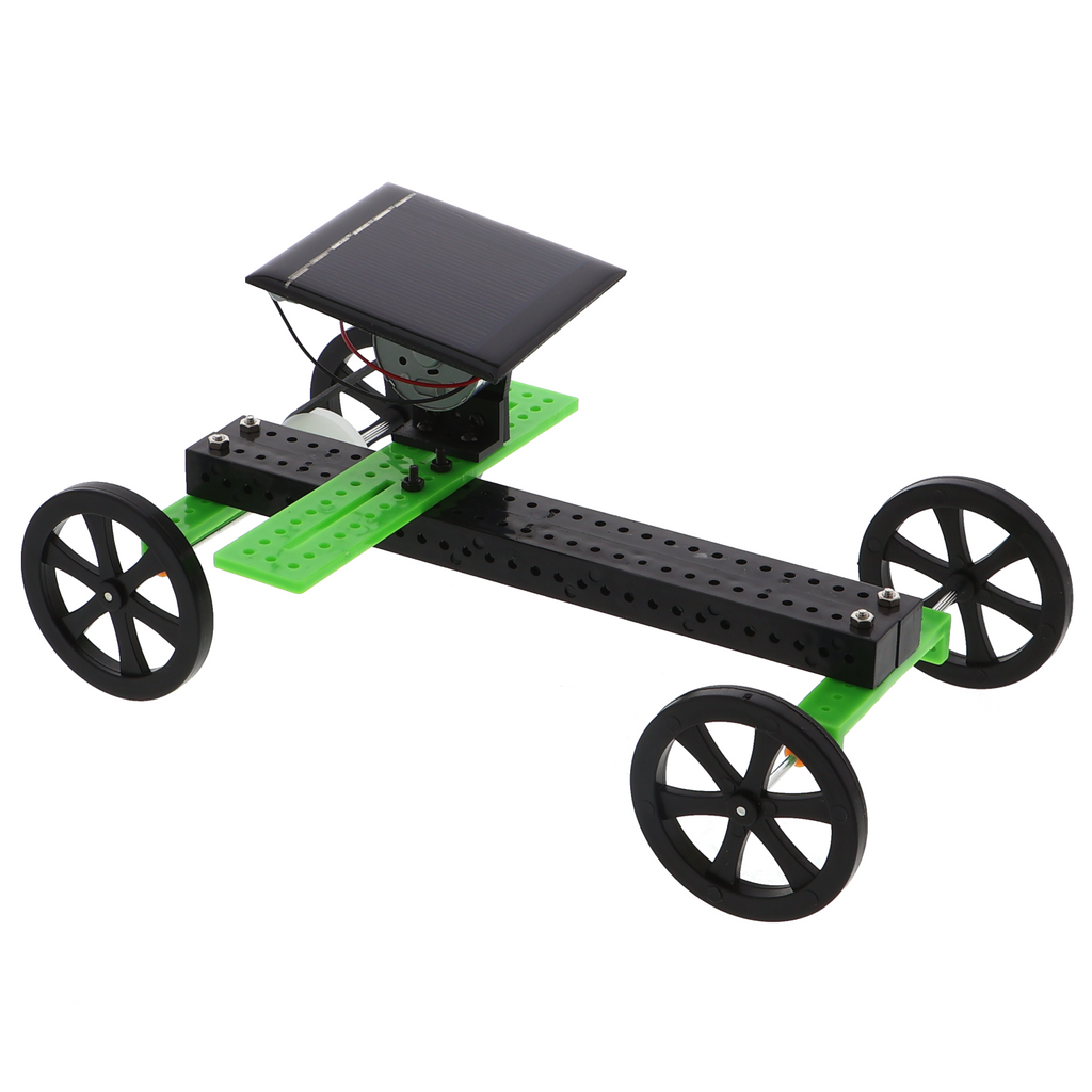 Mini auto solare con trasmissione a cinghia - set completo
