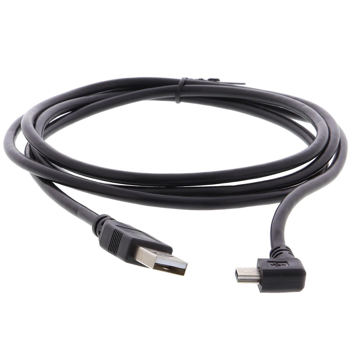 Mini-USB-Kabel 150 cm - 90 Grad Winkelstecker