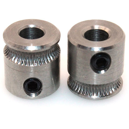 MK7 steel timing pulley - 20 teeth, for 5 mm belt, 5 mm bore
