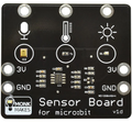 MonkMakes Sensorplatine für micro:bit - Licht, Temperatur, Lautstärke