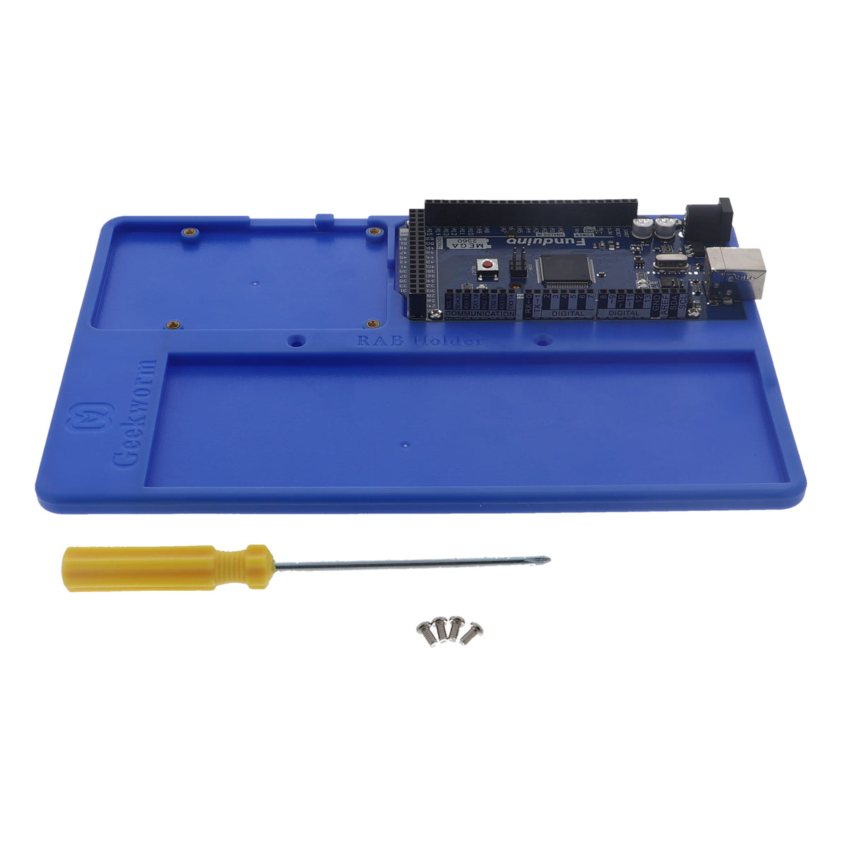 Piastra di montaggio 3-in-1 per Arduino UNO / MEGA, Raspberry Pi, breadboard