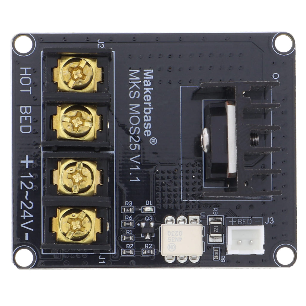MKS MOS25 V1.0 MOSFET Leistungsmodul - 25 A, 12-24 V, Heizbett