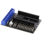 Motorshield voor ESP8266 - uitbreidingsprint voor de NodeMCU (ESP-12E)