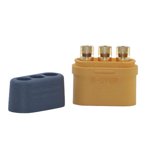 Conector de unión macho / hembra MR60, incl. tapa protectora - forma de T, 3P