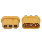 Conector de unión macho / hembra MR60, incl. tapa protectora - forma de T, 3P