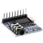 MT8870 DTMF - decodificador de audio, evaluación de teclas telefónicas