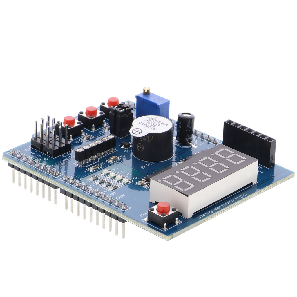 Multifunction shield - screw terminals and RTC, for Arduino UNO and MEGA