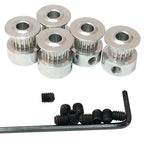 Polea MXL de 20 dientes - 5 mm