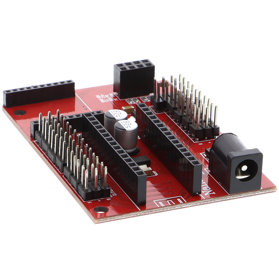 NANO IO Expansionshield V1.0 con interfaz Xbee y nRF24L01