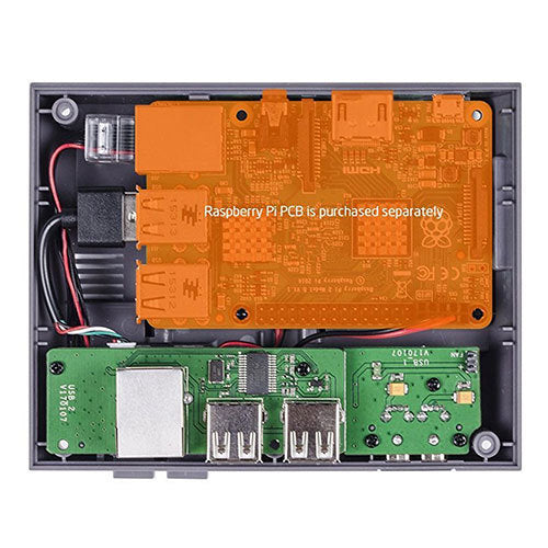 NESPI case for Raspberry Pi B+ - 2B, 3B, retro console design