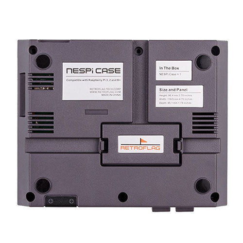NESPI case for Raspberry Pi B+ - 2B, 3B, retro console design