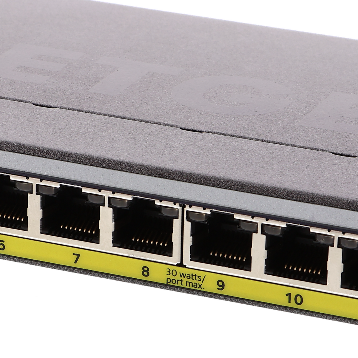 Switch no gestionado PoE+ Gigabit LAN de 16 puertos Netgear GS116PP con FlexPoE (183W)