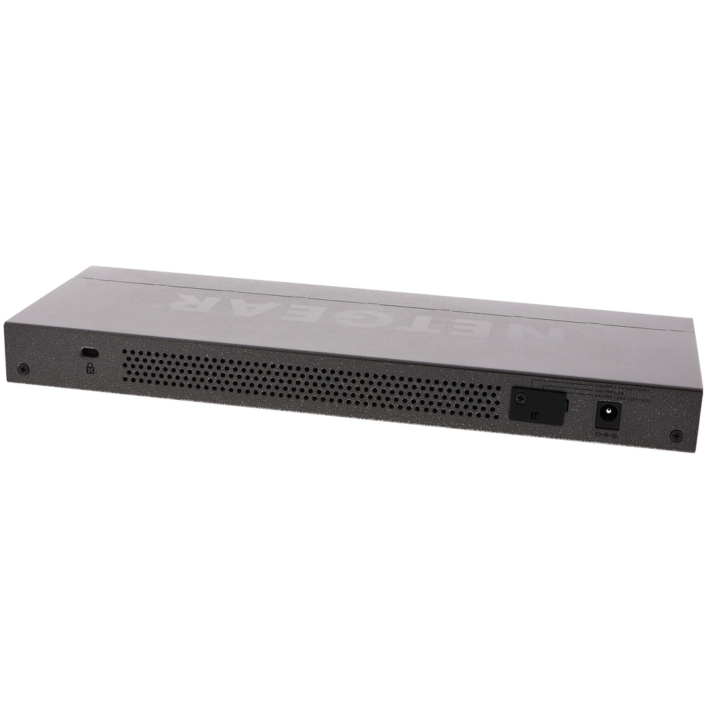 Switch no gestionado PoE+ Gigabit LAN de 16 puertos Netgear GS116PP con FlexPoE (183W)