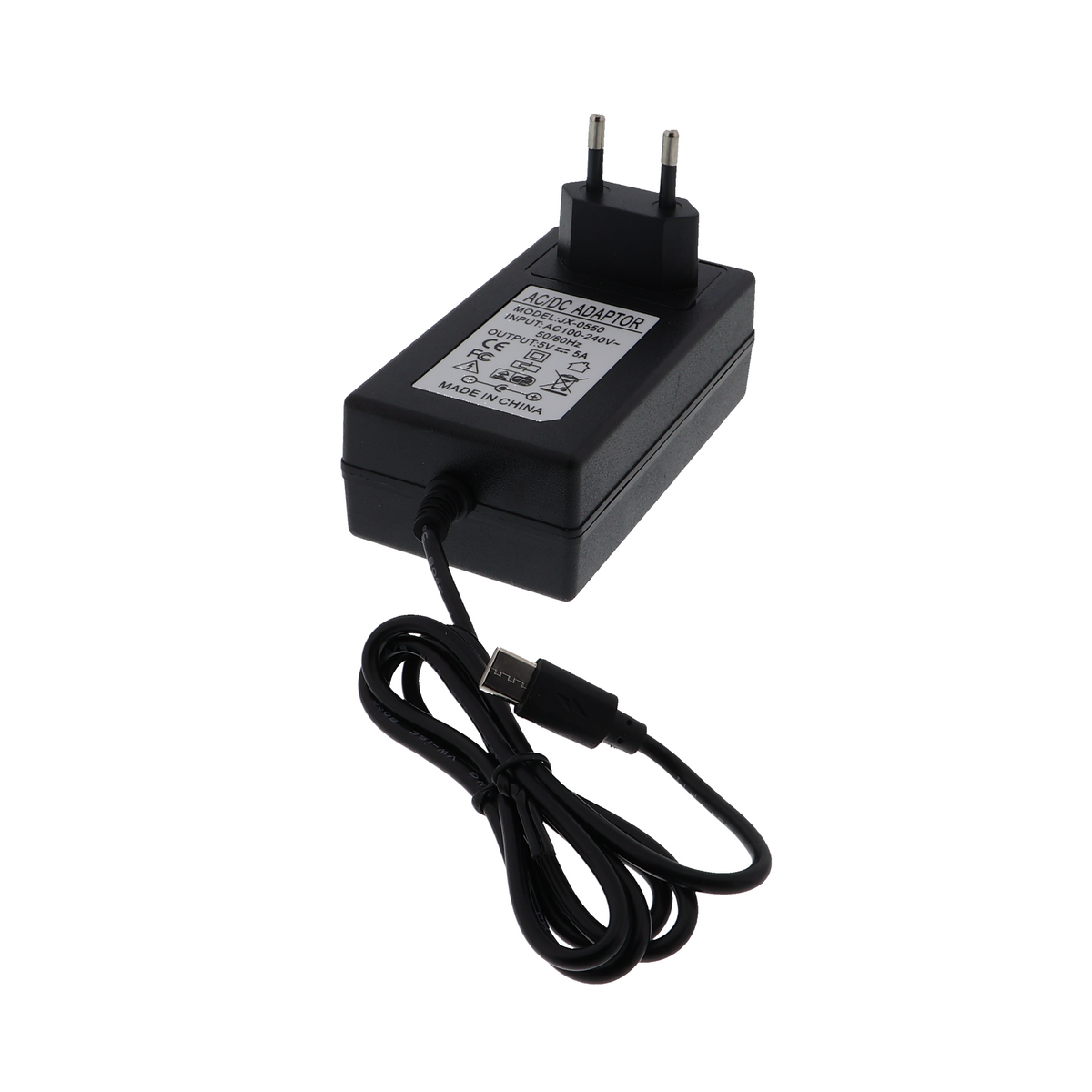 JX-0550 Power Supply - USB-C, 5 V / 5 A, 25 W