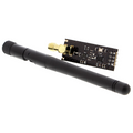 Módulo inalámbrico NRF24L01+, PA + LNA, alcance de ~1100m, con antena