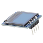 OLED Display 0,66 Zoll - 64x48 Pixel, I2C, weiß auf schwarz