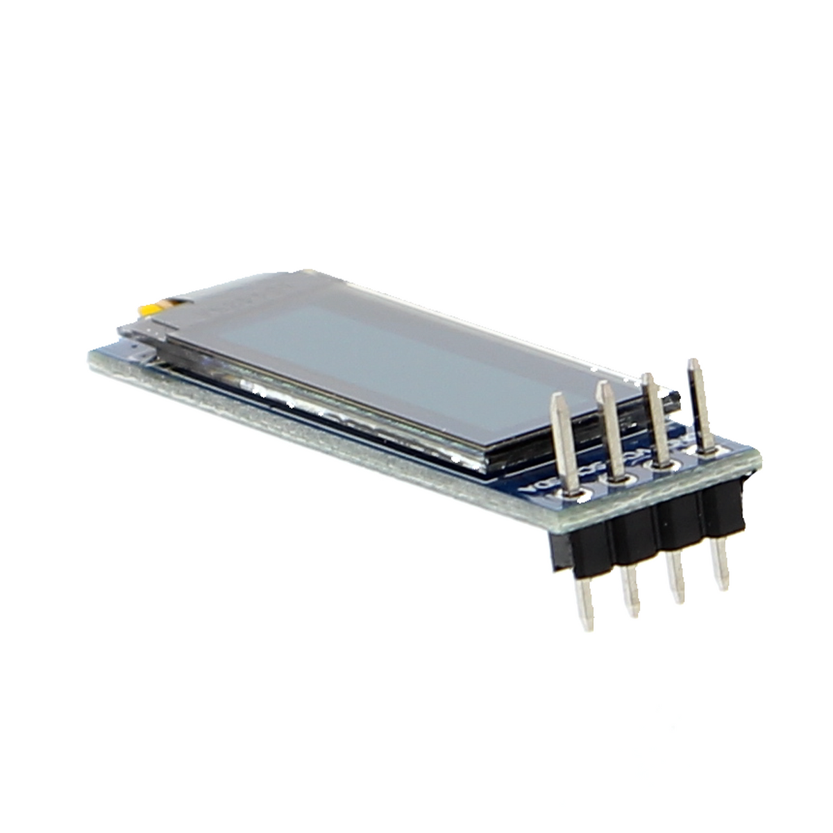 OLED - 0.91", 128x32, caratteri bianchi, GVSS, I2C