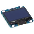 OLED - 1.3", 128x64, VGSS, I2C, avec affichage blanc
